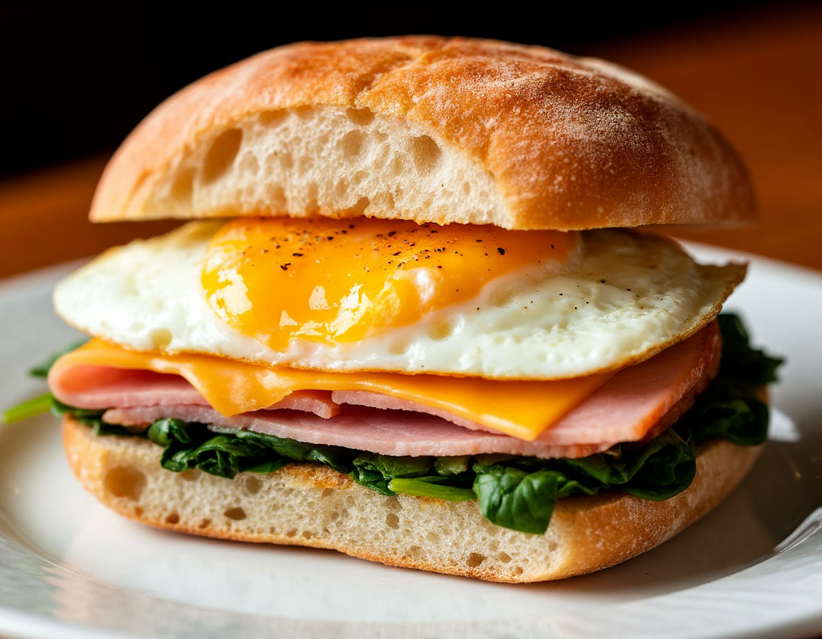 Breakfast Power Sandwich