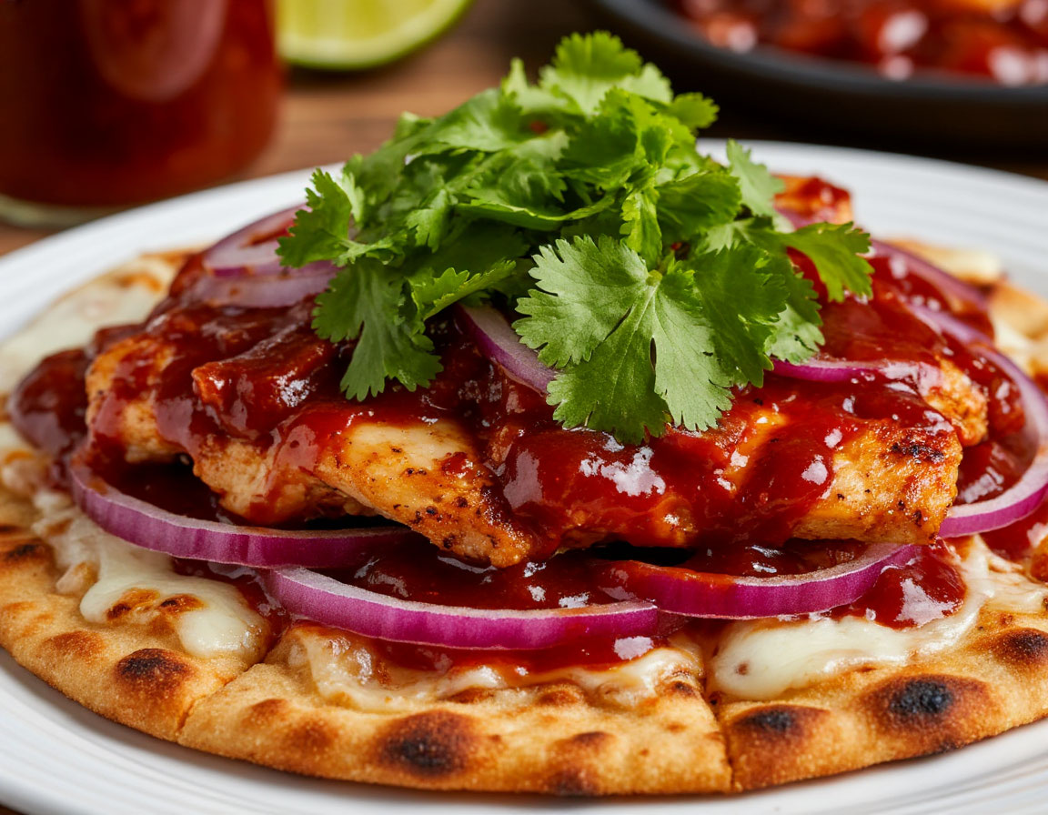 BBQ Chicken Flatbread